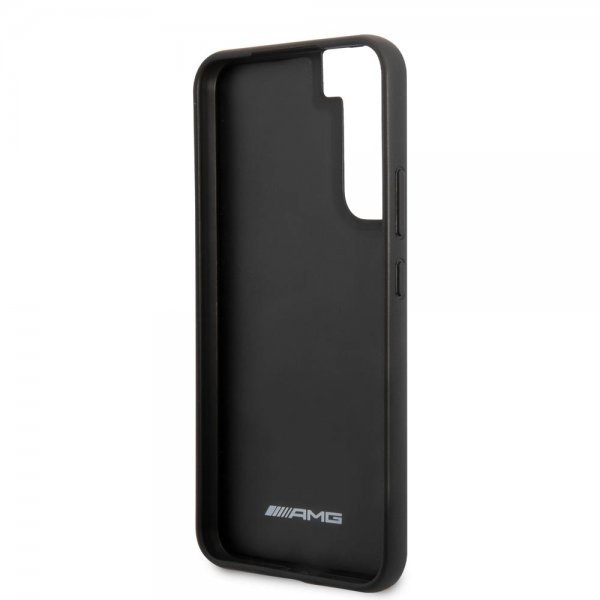 Samsung Galaxy S22 Plus Skal Leather Stripe Carbon Svart