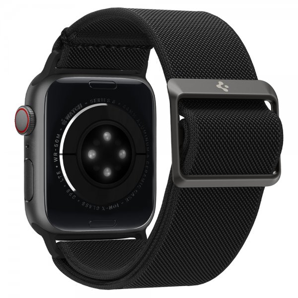 Apple Watch 42/44/45mm/Apple Watch Ultra Armband Lite Fit Svart