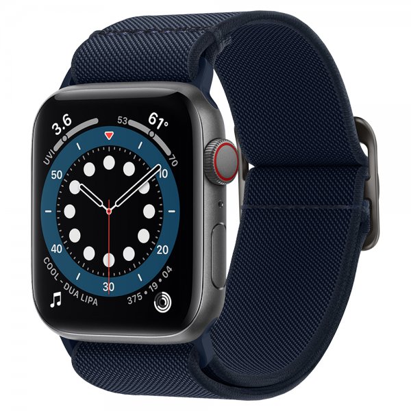 Apple Watch 42/44/45mm/Apple Watch Ultra Armband Lite Fit Navy