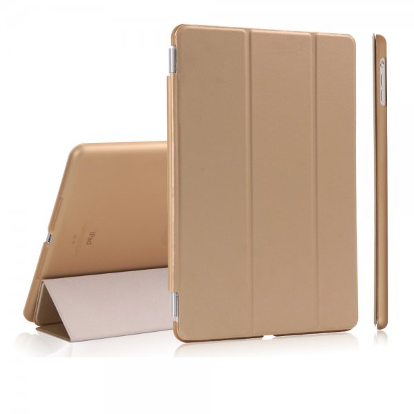 Apple iPad 9.7 Fodral Tvådelat Smart Vikbart Guld