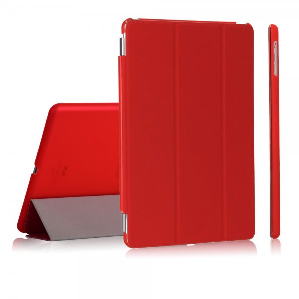 Apple iPad 9.7 Fodral Tvådelat Smart Vikbart Röd