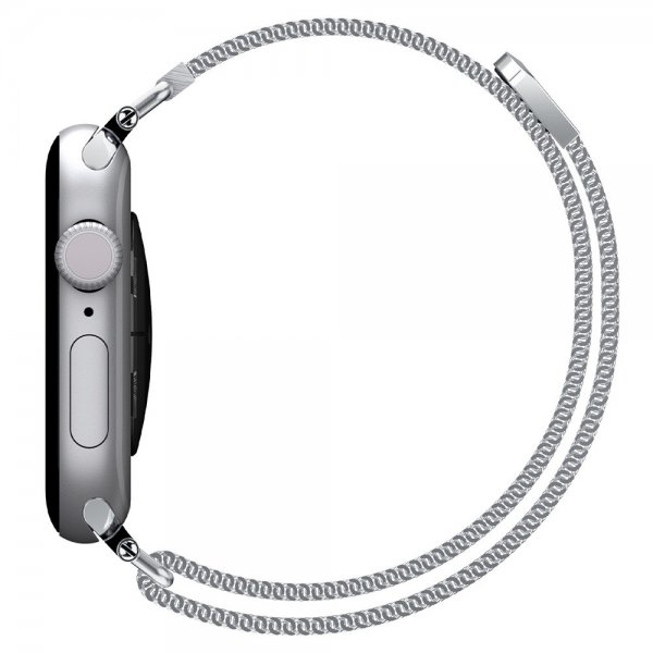 Apple Watch 38/40/41/42mm Armband WBM4 Silver