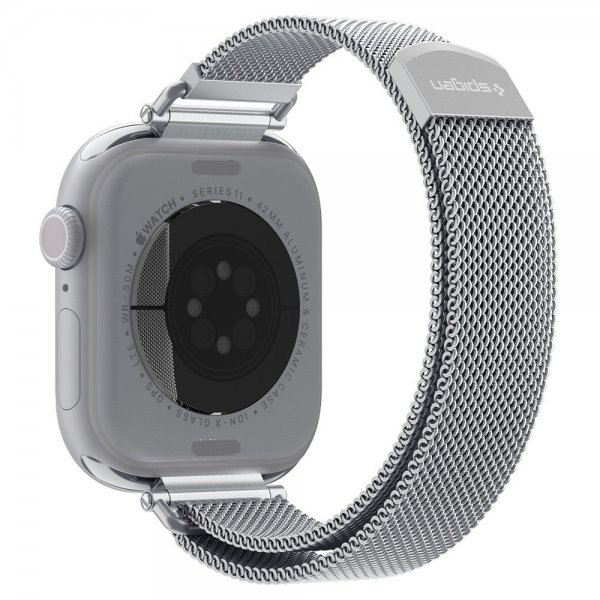 Apple Watch 38/40/41/42mm Armband WBM4 Silver