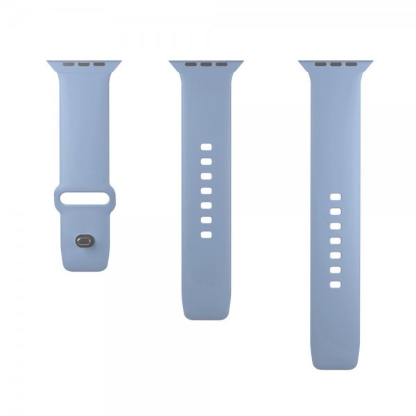Apple Watch 38/40/41/42mm Armband ICON Silicone Band Powder Blue