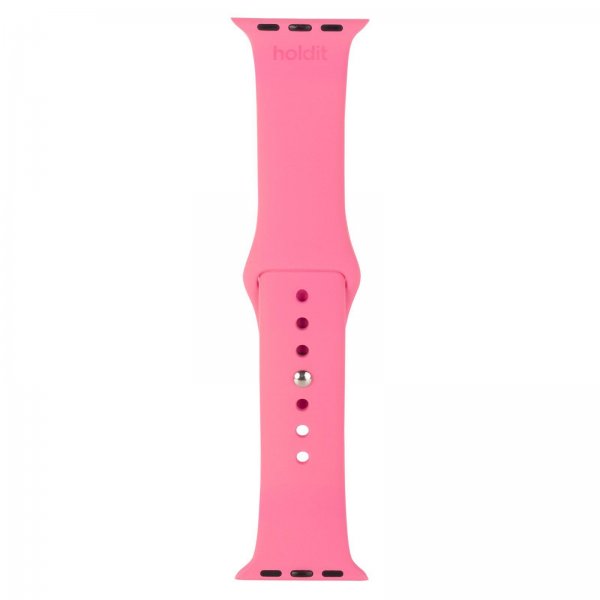 Apple Watch 38/40/41mm Armband Silikon Bright Pink