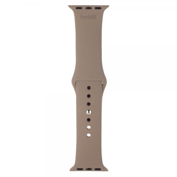 Apple Watch 38/40/41mm Armbånd Silikone Mocha Brown