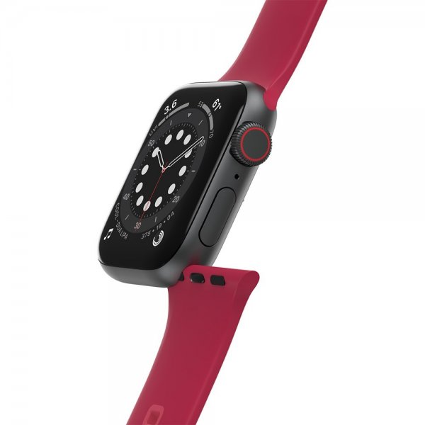 Apple Watch 38/40/41/42mm Armband Watch Band Rogue Rubellite