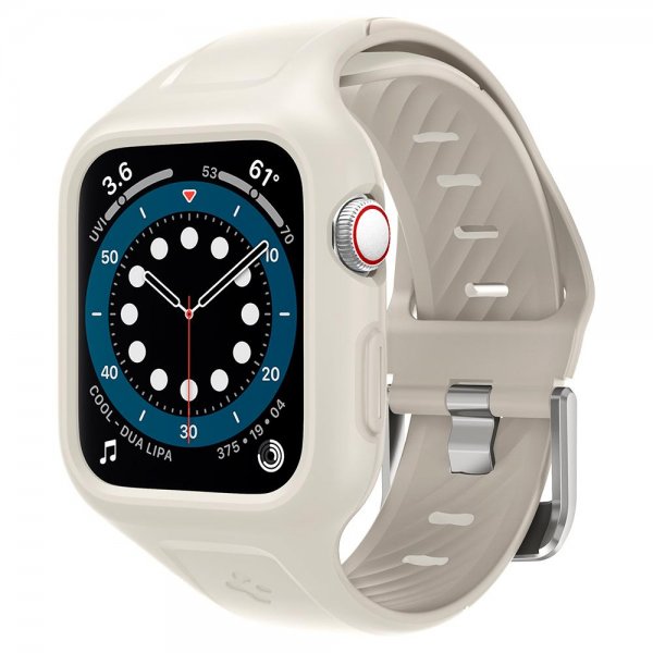 Apple Watch 40/41mm Skal med Armband Liquid Air Pro Soft White
