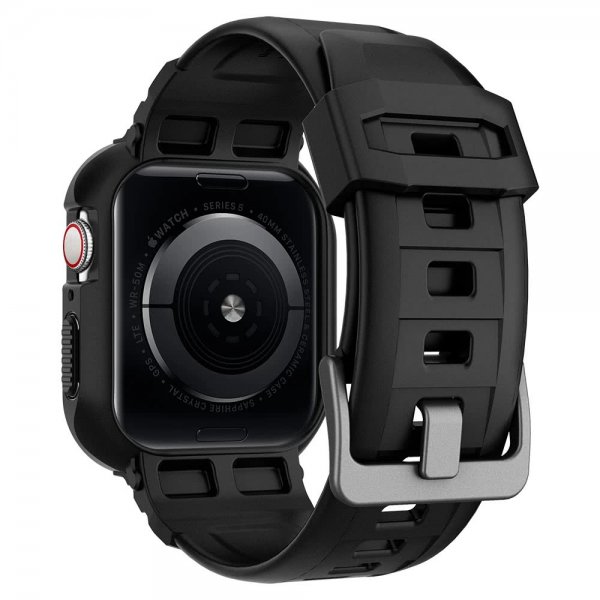 Apple Watch 40/41mm Skal med armband Rugged Armor Pro Svart