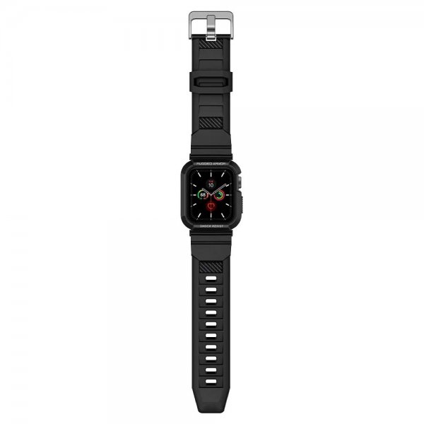 Apple Watch 40/41mm Skal med armband Rugged Armor Pro Svart