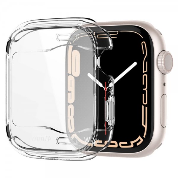 Apple Watch 41mm Skal Ultra Hybrid Crystal Clear