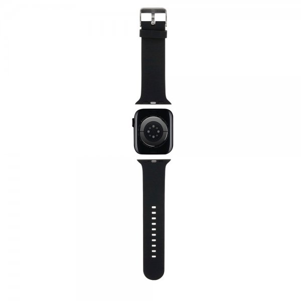 Apple Watch 44/45/46/Apple Watch Ultra Armband Rubber NFT Choupette Svart