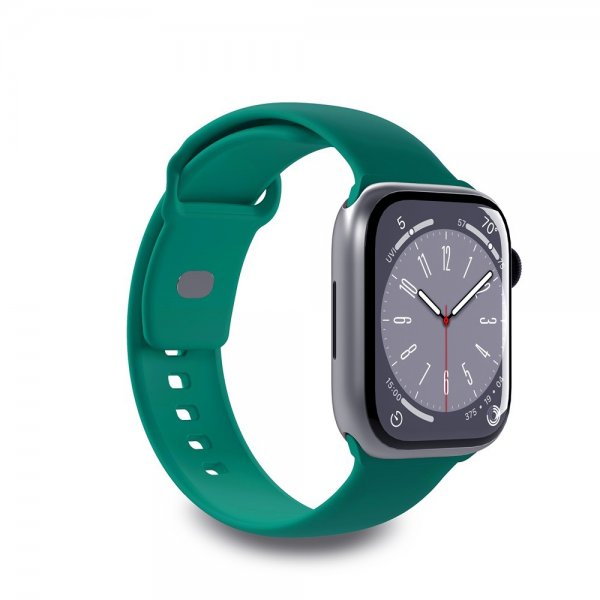 Apple Watch 44/45/46mm/Apple Watch Ultra Armband ICON Silicone Band Jade