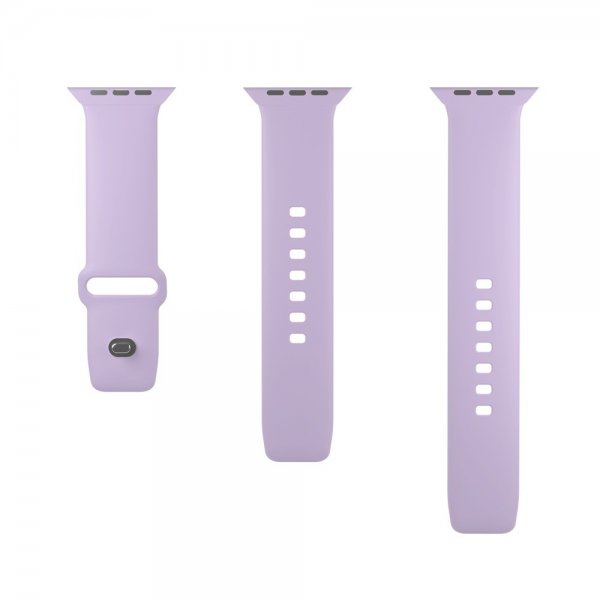 Apple Watch 44/45/46mm/Apple Watch Ultra Armband ICON Silicone Band Lavender