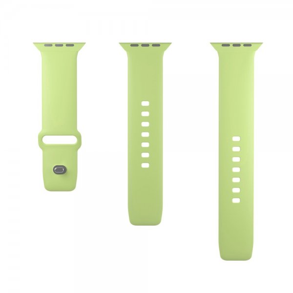 Apple Watch 44/45/46mm/Apple Watch Ultra Armband ICON Silicone Band Matcha Green