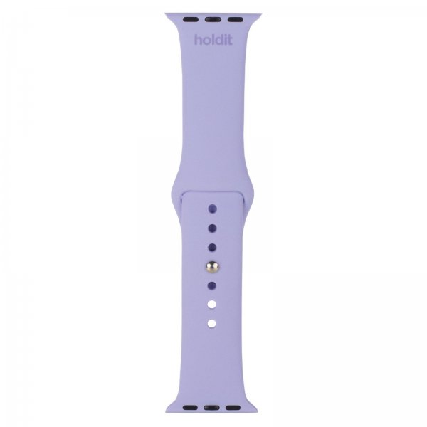 Apple Watch 42/44/45mm/Apple Watch Ultra Armband Silikon Lavender