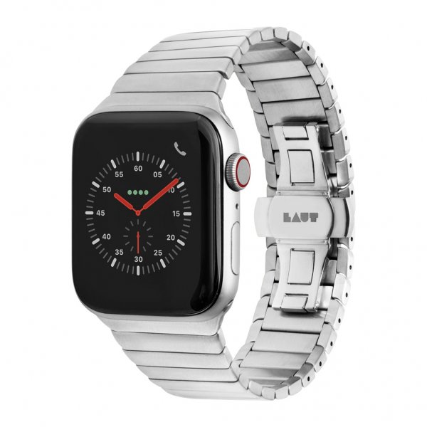 Apple Watch 42/44mm Armband Links Silver
