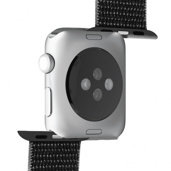 Apple Watch 44/45/46mm/Apple Watch Ultra Armband Sport Band Svart