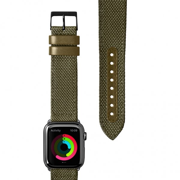 Apple Watch 42/44/45mm Armband Technical 2.0 Olive Green