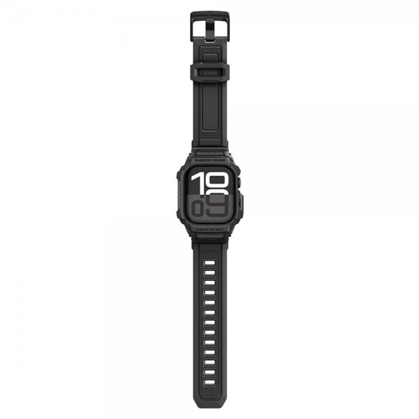Apple Watch 42mm (Series 10/11) Armband Rugged Armor Pro 2 Matte Black