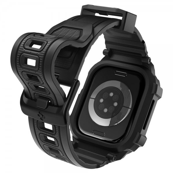 Apple Watch 42mm (Series 10/11) Armband Rugged Armor Pro 2 Matte Black