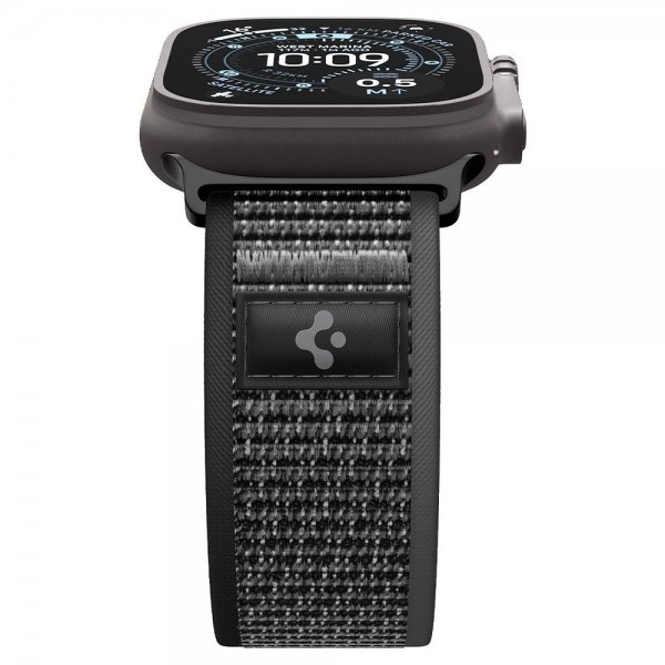 Apple Watch 44/45/46mm/Ultra 49mm Armband Athlex Air 2 Active Black Gray