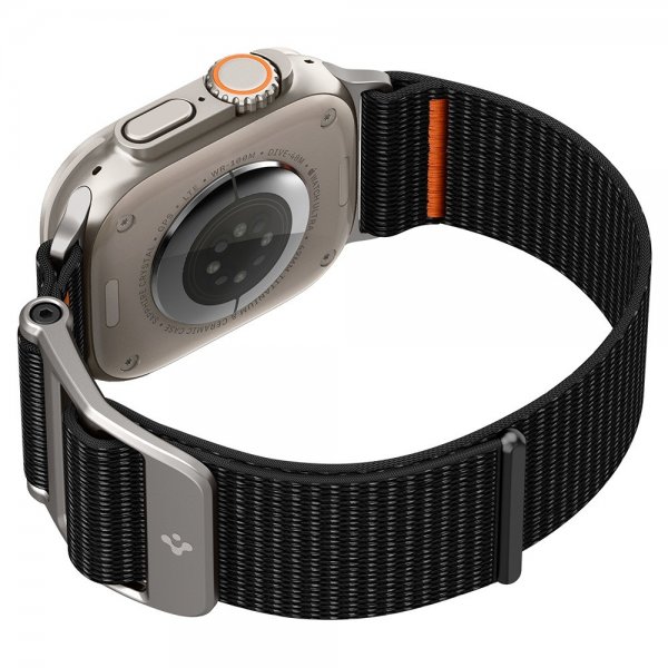 Apple Watch 44/45/46mm/Ultra 49mm Armband DuraPro Flex Svart