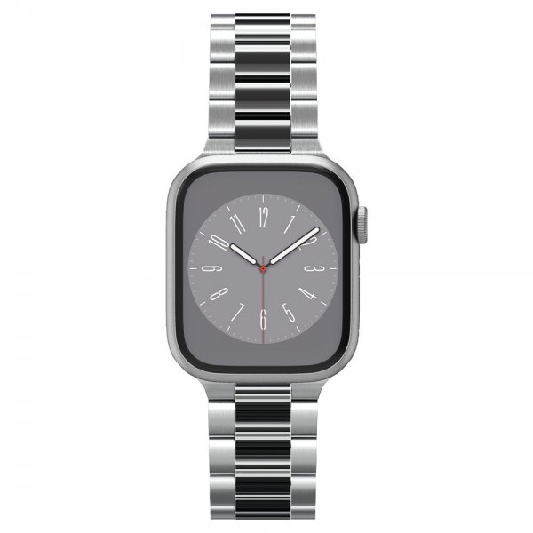 Apple Watch 44/45/46mm/Ultra 49mm Armband Modern Fit 316L Silver