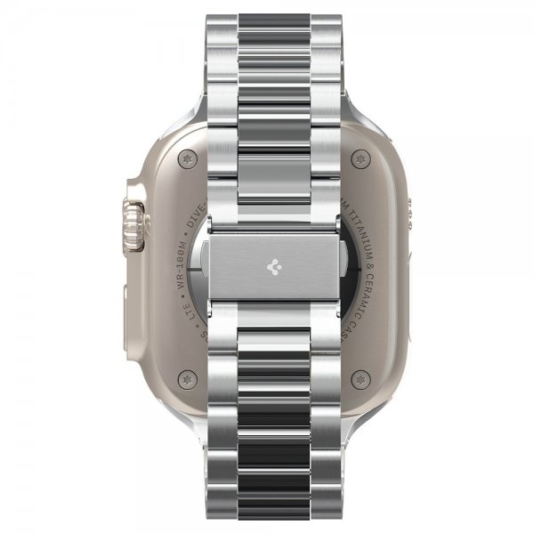 Apple Watch 44/45/46mm/Ultra 49mm Armband Modern Fit 316L Silver