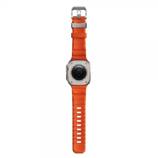 Apple Watch 44/45/46mm/Ultra 49mm Armband Rocky Point Natural Magma