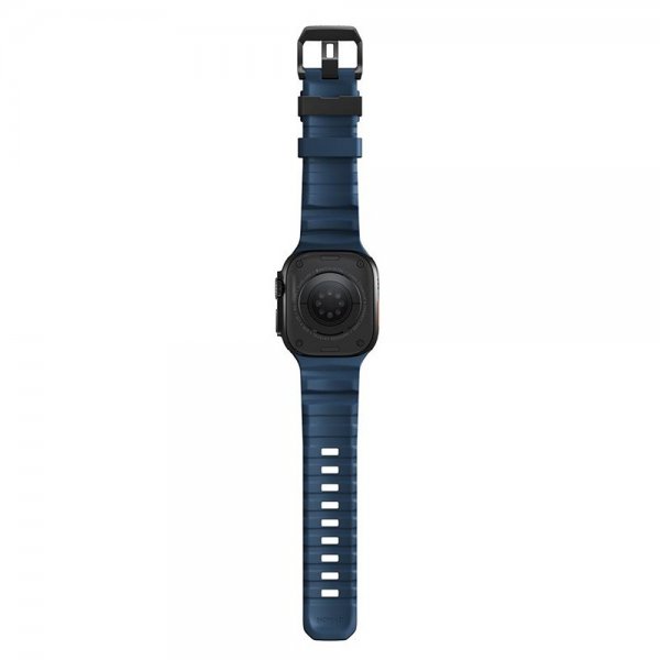 Apple Watch 44/45/46mm/Ultra 49mm Armband Rocky Point Svart Atlantic