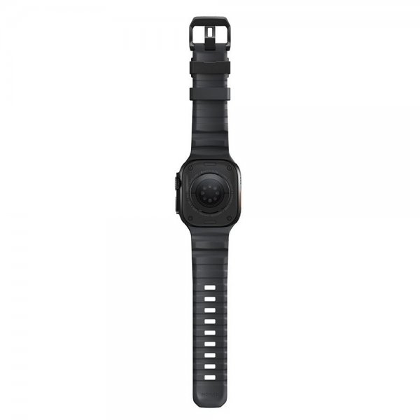 Apple Watch 44/45/46mm/Ultra 49mm Armband Rocky Point Svart Storm