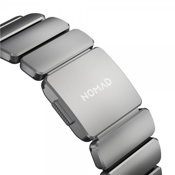 Apple Watch 44/45/46mm/Ultra 49mm Armband Stratos Band Natural Svart