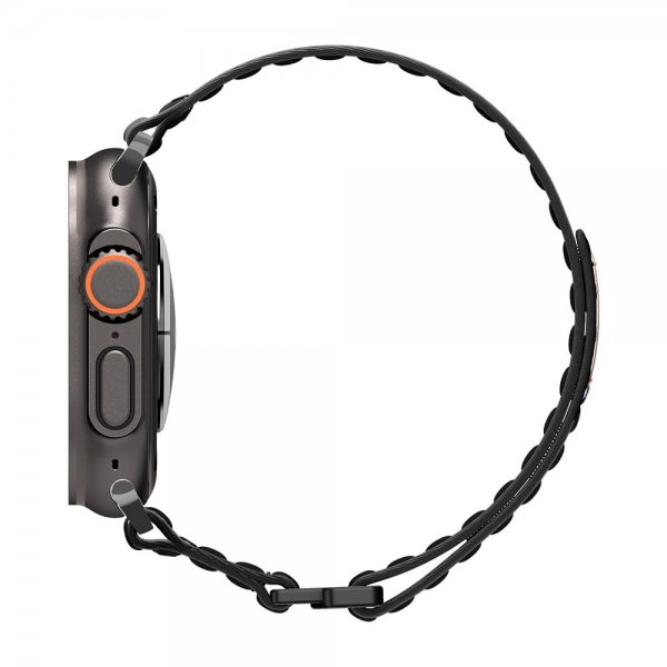 Apple Watch 44/45/46mm/Ultra 49mm Armband WBF0 Svart