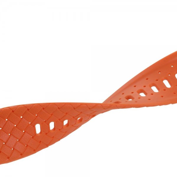 Apple Watch 45mm Armband Vävtextur Orange
