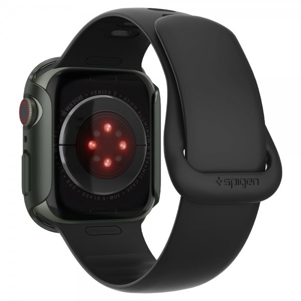 Apple Watch 45mm Skal Thin Fit Military Green