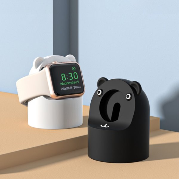 Apple Watch Hållare till Laddare Björn Röd