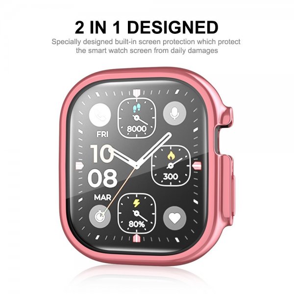 Apple Watch Ultra 1/2 49mm Skal Full Cover Rosa