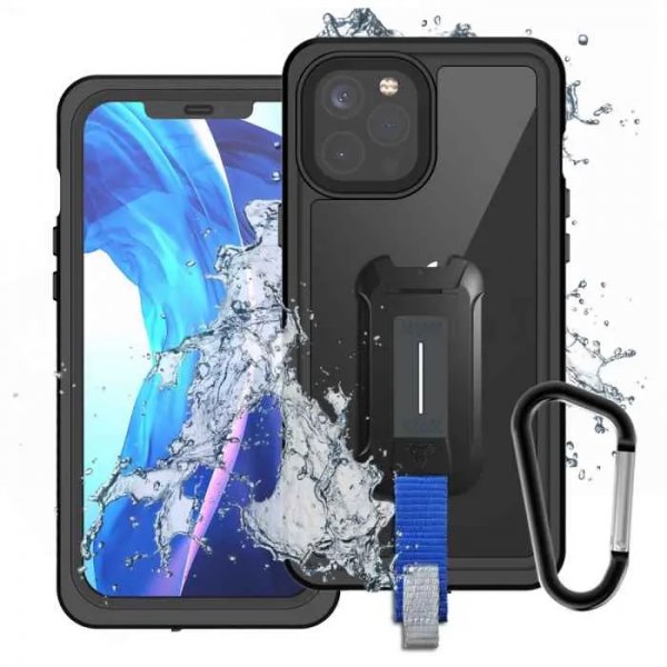 Waterproof case for iPhone 12 Pro Black