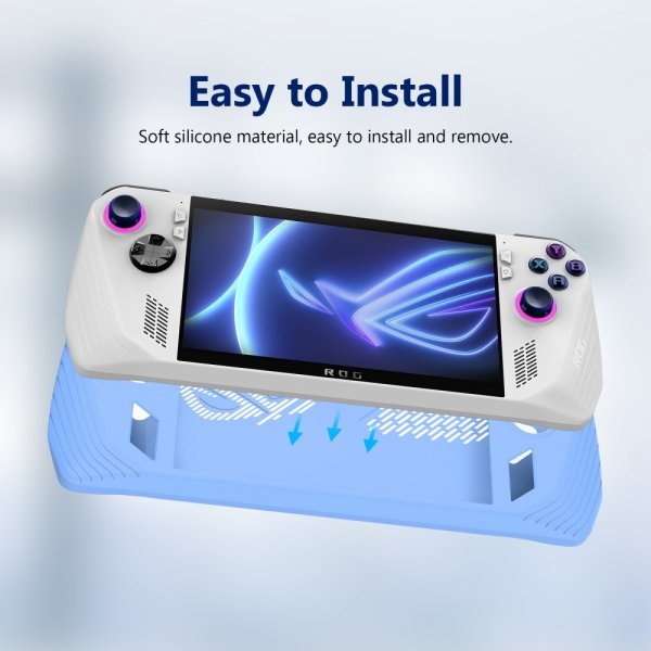ASUS ROG Ally Silikonskal Ljusblå
