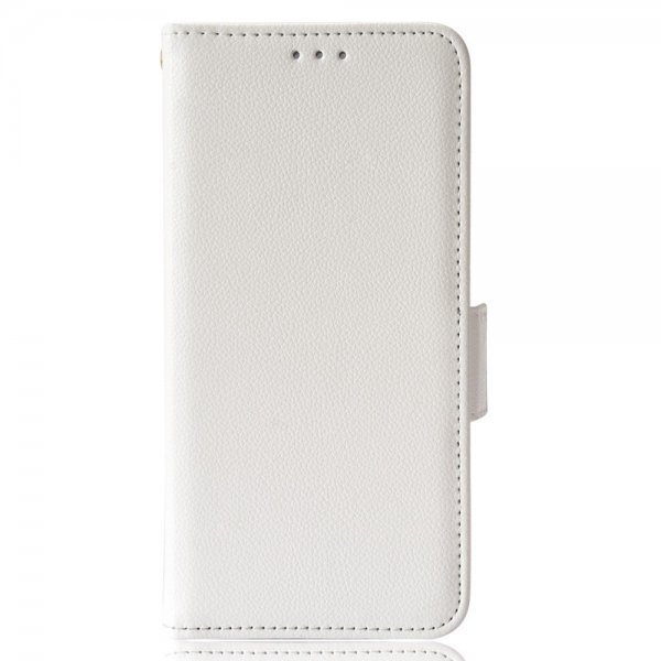 Asus ROG Phone 6/ROG Phone 6 Pro Fodral Litchi Vit