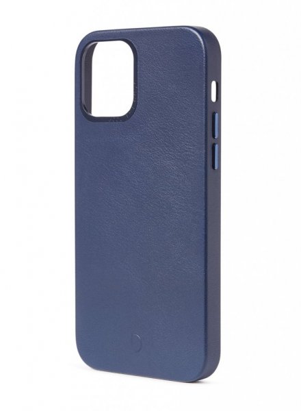 iPhone 12 mini Leather Backcover Blå