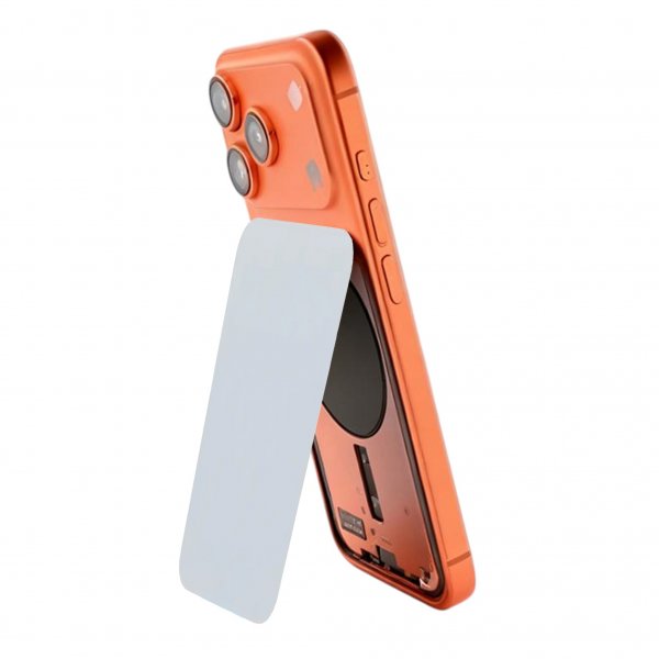 Baksida Glas för iPhone 17 Pro - Silver