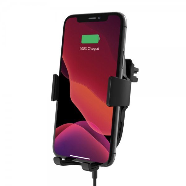 Bilhållare BOOST CHARGE Wireless Car Charger Vent Mount 10W Svart