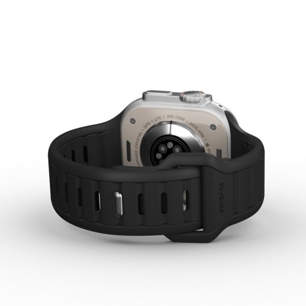 Apple Watch 44/45/46mm/Apple Watch Ultra Armband Journey Carbon Black