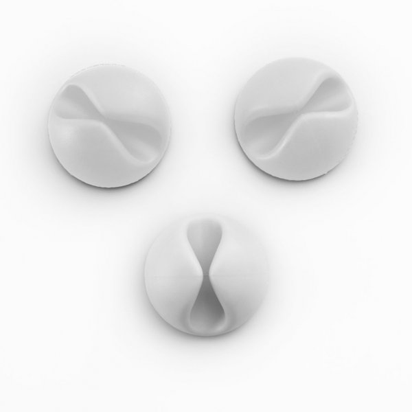 CableDrop Sladdhållare 6-Pack Svart