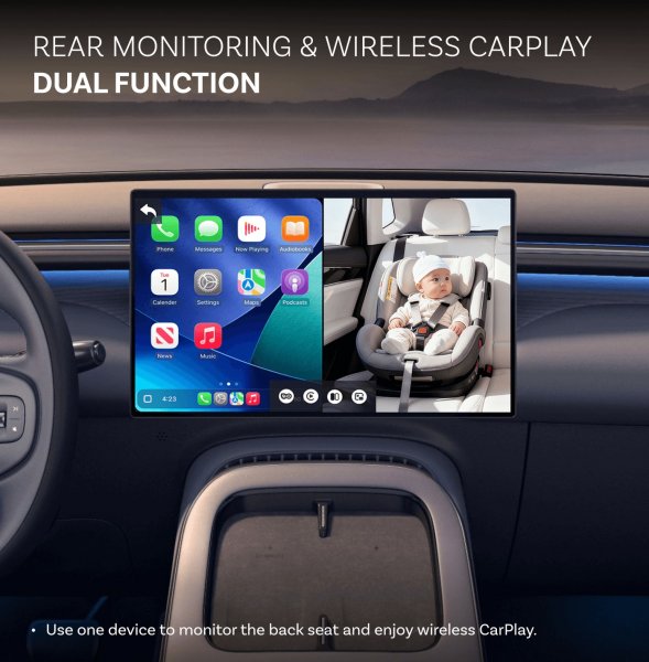 Cabin Care Trådlös Apple CarPlay Adapter med Kamera