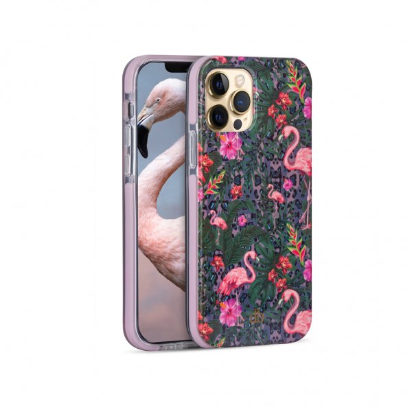 iPhone 13 Pro Skal Capri Tropical Flamingo