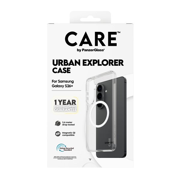 Samsung Galaxy S26 Plus Skal Urban Explorer MagSafe Transparent