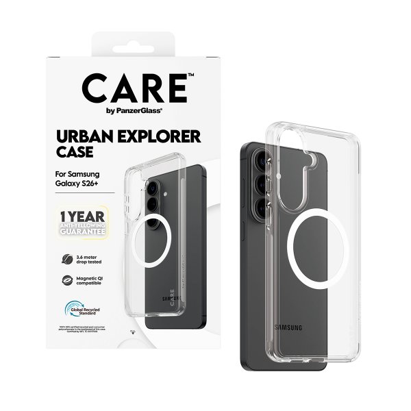 Samsung Galaxy S26 Plus Skal Urban Explorer MagSafe Transparent